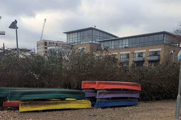 Around 90 boats are believed to have been taken from the Ferry Quays site