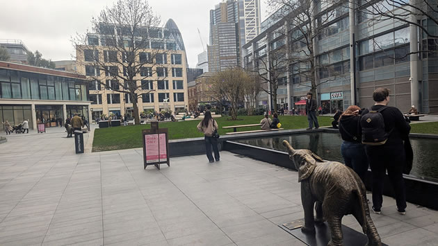 Spitalfields elephant