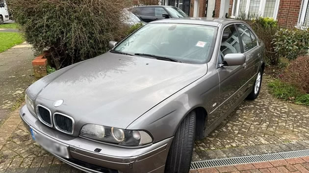 Stolen BMW
