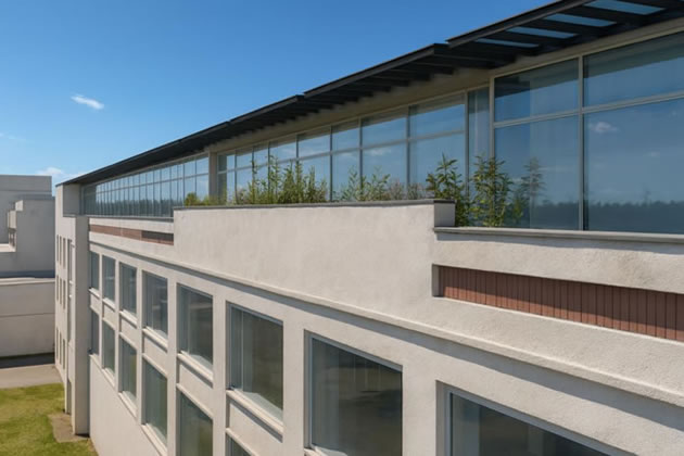 A visualisation of the extra floor from the planning submission 