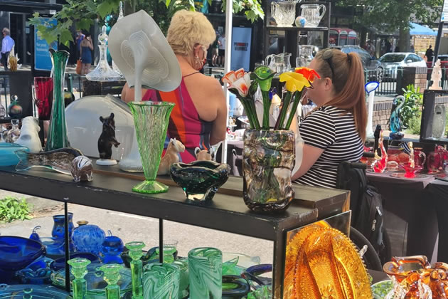 Last weekend's Chiswick Antiques Market 