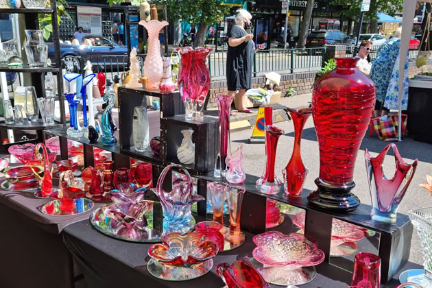 Last weekend's Chiswick Antiques Market 