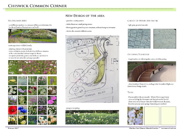 design of chiswick common corner 