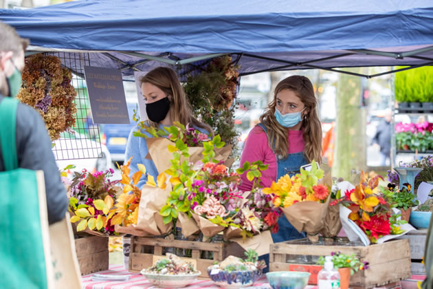 Chiswick Flower Market. Picture: Anna Kunst 