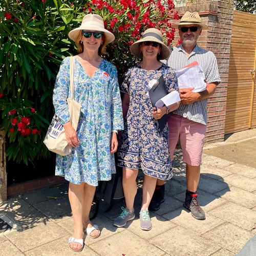 Kathleen, Jo and Stephen