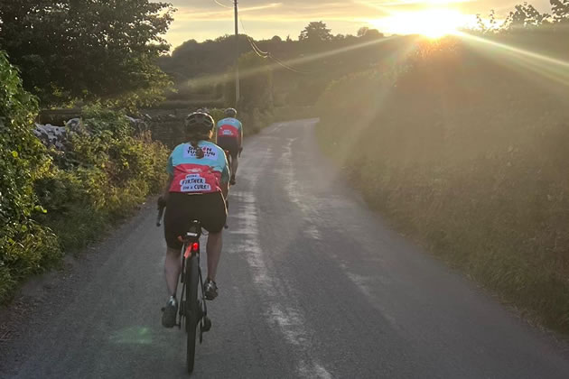 The team chased the sun ahead of the longest day 