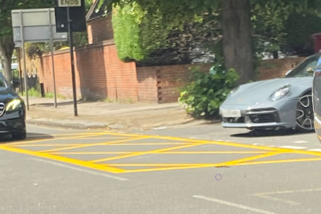 The junction box on the northbound carriageway of Sutton Court Road