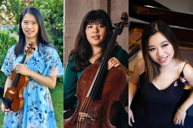 The trio will perform works by Bridge and Shostakovich 