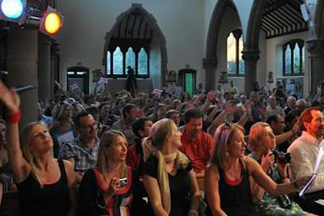 A previous public meeting in St. Paul's Church 