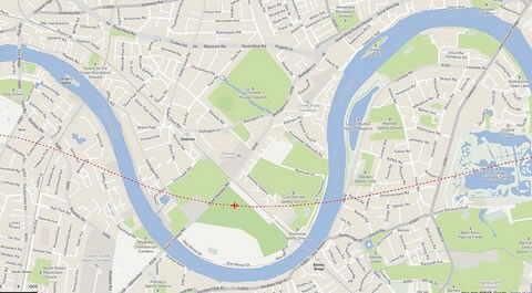 stricken flight over chiswick
