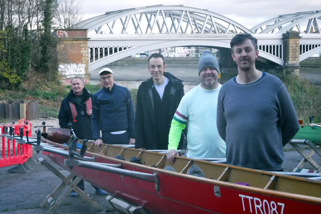 Andrew James, Robert Overend, David Vincent, Ed Crowther and Paul Stapley 