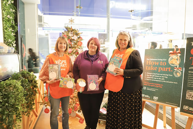 The Giving Tree is being hosted inside Jamaica Blue