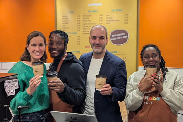 Mahaba Cafe is one of the beneficiaries of the grants