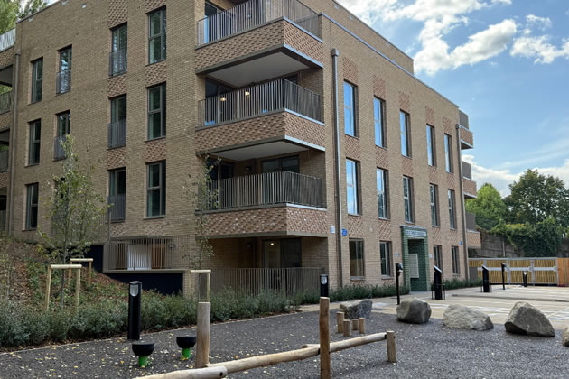 Fourteen new flats have been completed