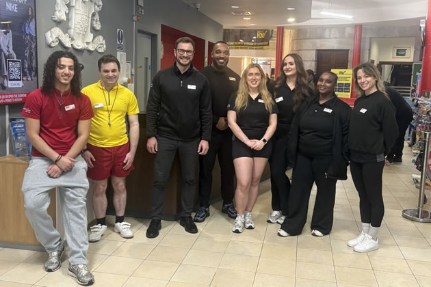 The team at the Acton centre which will see an expansion of its gym 
